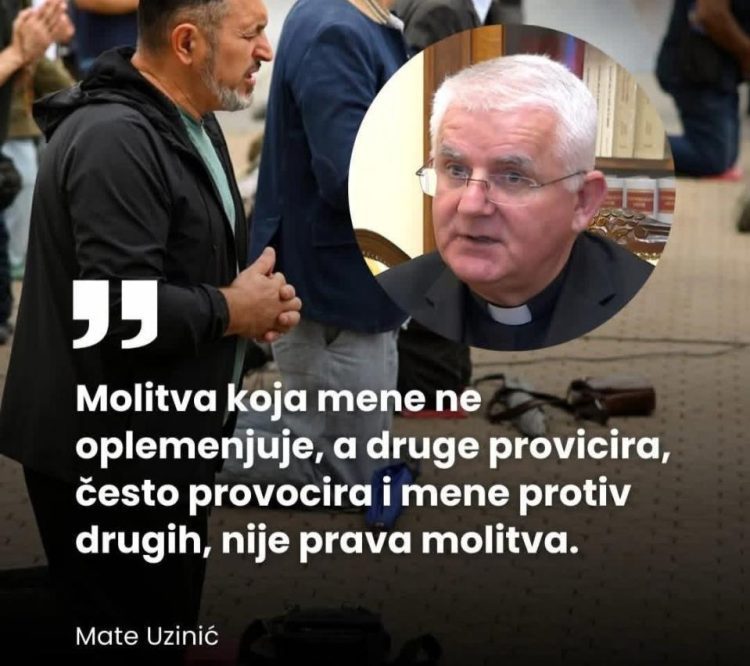 Otvoreno pismo: ‘Nadbiskupe Uziniću, ateisti koriste Vaše citate za napade na Crkvu’