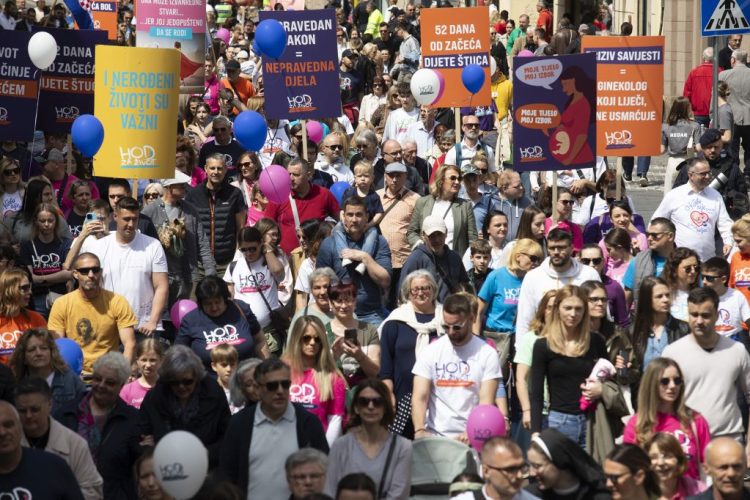 Svi u Zagreb: Hod za život kreće s Trga Republike Hrvatske u 10:30!