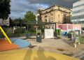 Centar Rijeke: Trg ispred škole zatvoren, prijeti urušavanje garaže