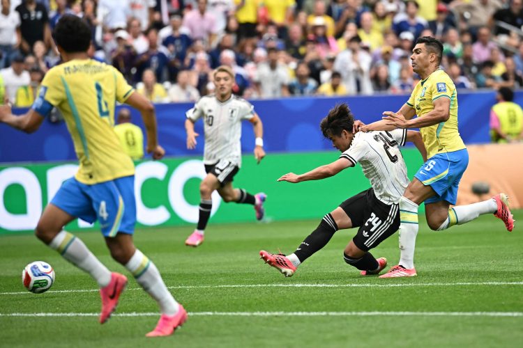 Brazil na mišiće u nadoknadi prošao Japan
