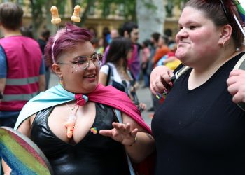 Fotogalerije Povorke ponosa i Antunovskog hoda mladih: šokantna razlika  u estetici