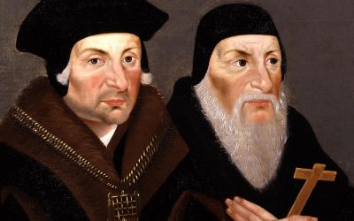 Thomas_More_and_Bishop_John_Fisher Toma More i biskup Ivan Fisher, engleska škola, oko 1600. (izvor: Historical Portraits, javna domena