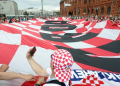 Hrvatska zastava duga 100m stigla u New York