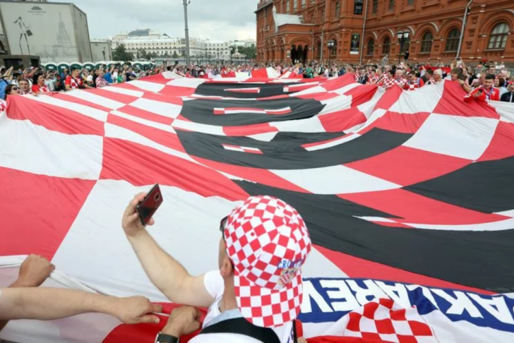 Hrvatska zastava duga 100m stigla u New York