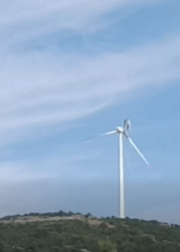 VIDEO: Kod Senja, u nepoznatim okolnostima, savila se lopatica vjetrenjače