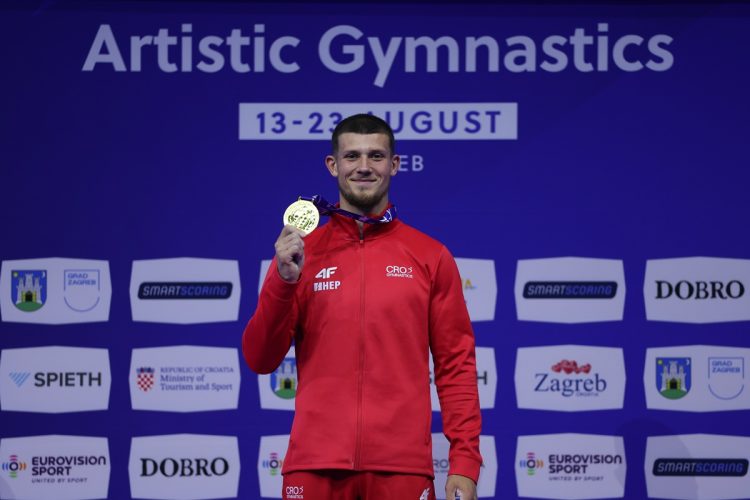 Europsko zlato u Zagrebu: Kovtun slavio na ručama i najavio još jaču vježbu za SP