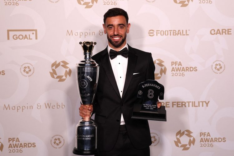 Bruno Fernandes proglašen najboljim igračem Premier lige u izboru PFA za sezonu 2025./26.