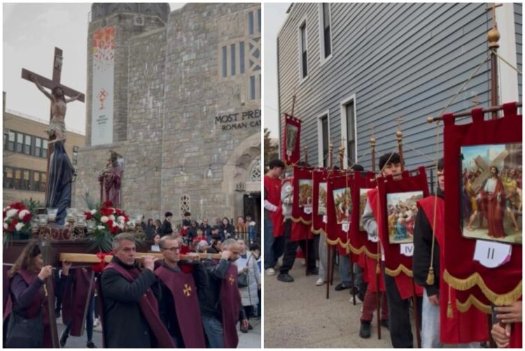 Hrvati u New Yorku dostojanstveno obilježili procesiju Velikog petka