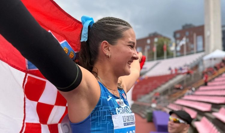 Vita Barbić osvojila srebrnu medalju u bacanju koplja na juniorskom SP-u