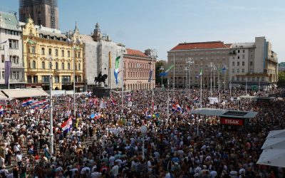 Prosvjed 5.9. 2026. Zagreb, foto HINA/ Lana SLIVAR/ ua
