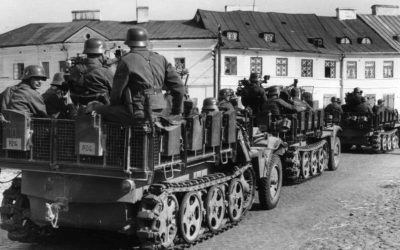 Polen, Halbkettenfahrzeuge Foto: Bundesarchiv, Bild 101I-380-0086-27 / Greiner / CC BY-SA 3.0 DE
