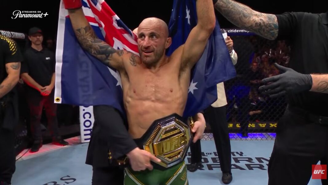 Alexander Volkanovski nokautirao neporaženog Evloeva na UFC 333 i izjednačio rekord Josea Alda Alexander Volkanovski nokautirao neporaženog Evloeva na UFC 333 i izjednačio rekord Josea Alda