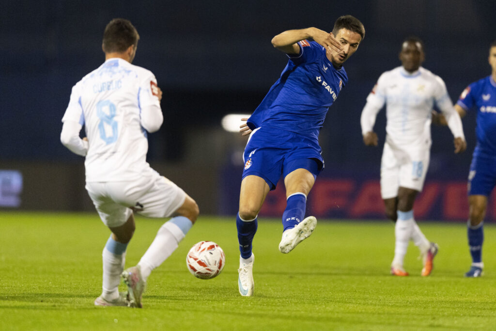 Zagreb, 27.10.2026 - Utakmica 11. kola HNL-a Dinamo - Rijeka. 
foto HINA/ Daniel KASAP/ dk