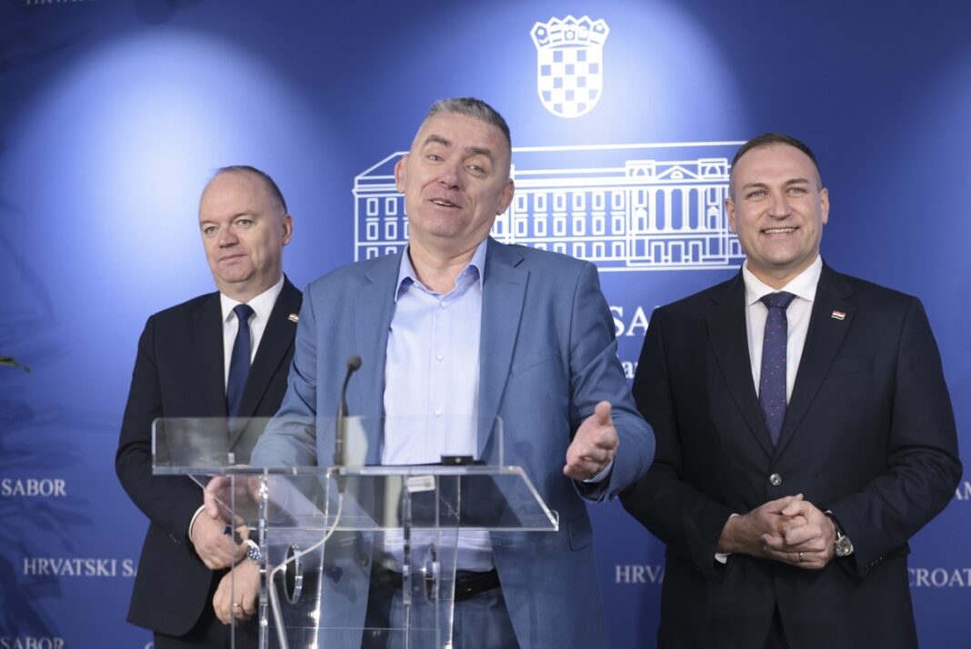 David Vlajčić, Ivan Šipić i Stipo Mlinarić